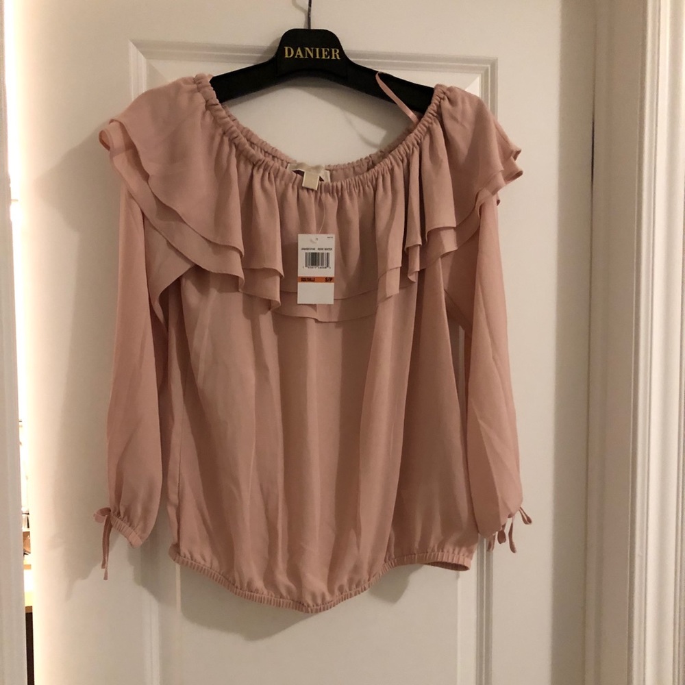 Michael Kors off shoulder blouse- new with tag